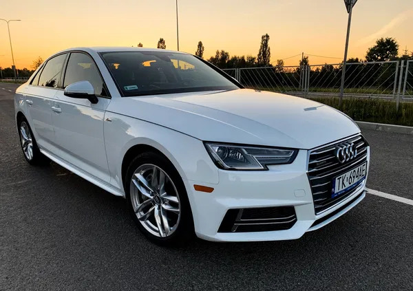 audi a4 świętokrzyskie Audi A4 cena 93500 przebieg: 115000, rok produkcji 2017 z Kielce